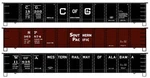 Accurail 8173 Ho Scale 41' Aar Pack Steel Gondola Kit Gofg, Sp, And Wofa. Fixed Price $57.99.