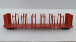 Walthers Ho 63' Pulpwood Flat Canadian Pacific Cp 304830 From 3-PACK 932-33152. Fixed Price $20.00.