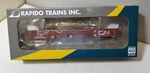Canadian National Railroad 52' 6" Mill Gondola Noodle 143288 Rapido 50050A Ho. Fixed Price $39.45.
