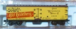 Atlas N #41544 (rd #23119) Blatz Beer Old Heidelberg (40' Wood Reefer). Fixed Price $25.95.