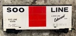 Tyco Soo Line Box Car Ho Model Railroad #10356 - No. Fixed Price $11.25.