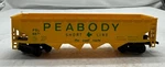 Atlas Peabody Short Line Yellow Coal Hopper Car Train 6671 Psl Scale. Fixed Price $25.86.