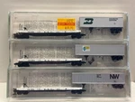Scale Kadee Micro Trains Mtl 64012 Atsf Tofc Van Trailer 3-PACK Set #1. Fixed Price $150.00.
