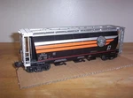 Mth Premier #20-97550 Southern Pacific (CAR#409198) 3-BAY Cylindrical Hopper. Fixed Price $120.00.