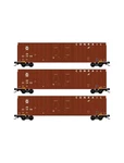 Micro Trains Scale 993 00 181 Conrail Hi-cube Boxcar Pack. Fixed Price $70.00.