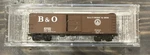 Scale 120240 Micro Trains Line Baltimore & Ohio 40' Box Car RD#276383 - Nib. Fixed Price $15.99.