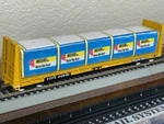 Trailer Train 60 Ft Bulkhead Lumber W/micore Fiber Bord Custom Load Ho Scale New. Fixed Price $64.95.