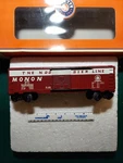 Lionel #6-39224 Monon Box Car. Fixed Price $39.00.