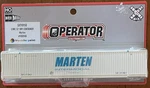 Scaletrains Operator Ho Cimc 53' Dry Container Marten - Single. Fixed Price $14.99.