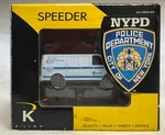 K-line Nypd Police Van Motorized Scale, Bar, Head Lights, Tail. Fixed Price $285.00.