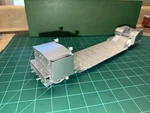 Overland Models Scale Union Pacific Depressed Center Flatcar Brass Silver. Fixed Price $850.00.