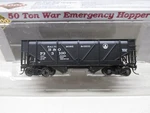 PROTO-#23518-B & O-50 Ton War Hopper #733100- Scale. Fixed Price $20.00.