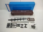 E&c Shops Milwaukee Road 62' Woodchip Gondola Ribbed Scale Kit Usa Dump End. Fixed Price $21.99.