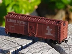 Vintage Athearn Ho Illinois Central 30130 Box Car 1970'S. Fixed Price $9.50.
