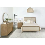 Arini 4-PIECE Eastern King Bedroom Set Cream Sand Wash. Fixed Price $2863.00.