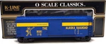 K-line K761-1011 Gauge Alaska Classic Boxcar #7611011 Ln/box. Fixed Price $27.05.