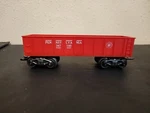 Marx O-27 # 347100 Pennsylvania Prr Red Gondola Free Shipping. Fixed Price $16.99.