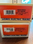 Lionel Lot Of 2 Wabash & Burlington Gondola All Come Orig. Boxes. Fixed Price $36.00.