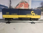 Menards Chesapeake & Ohio Box Car #91872 P/n 279-3067. Fixed Price $30.79.