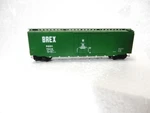 Micro-trains #32090 Burlington Refrig Express Scale-freight Car-nice&bx. Fixed Price $14.50.