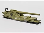 Rock Island Hobby 032163 Us Army Big Gun Car. Fixed Price $55.99.
