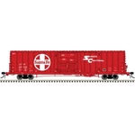 Atlas 20007300 Scale Gunderson 7550 Dd Box Car Santa Fe #621930 Shock Control. Fixed Price $62.95.
