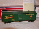 Williams By Bachmann 47073 Toledo Peoria & Western 40' Box Car Mib O-27 New Seal. Fixed Price $47.99.