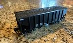 Bluford Shops Scale 65081 8-PANEL 2-BAY Hopper Data Only Nib. Fixed Price $25.99.