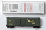 Mtl Micro-trains 34300 Santa Atsf 10197 "the Chief" FE-24 50 Foot Boxcar. Fixed Price $24.00.