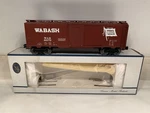 Weaver (crown) 3-RAIL Wabash 1932 Ara Steel Sided 40 Boxcar! Scale Freight. Fixed Price $54.95.