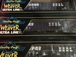 Weaver 3-RAIL Norfolk Southern Bay Coal Hopper Car Set! Scale 70 Ton Ns. Fixed Price $124.99.