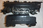 Lionel 1666 2-6-2 Prairie Engine With 2466W Whistling Tender. Fixed Price $79.99.