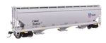 Walthers Scale 60' Nsc 5150 3-BAY Covered Hopper Union Pacific #20655. Fixed Price $42.05.