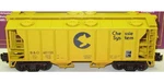Mth Premier Chessie System PS-2 Covered Hopper Car 20-97102L! Scale Freight. Fixed Price $49.99.