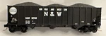 Mtl Micro-trains 108010 Norfolk Western Nw 92748 3 Bay Hopper. Fixed Price $29.99.