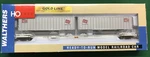 Walthers R-t-r Ho 932-3926. Flexi-van Flat Car W/trailers. Milwaukee Road #7028. Fixed Price $29.75.