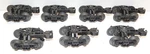 Ea Lionel 14078 Bettendorf Trucks And Couplers (need Springs Repaired). Fixed Price $49.00.
