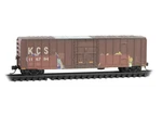 Kcs 50' Rib Side Box Car Weathered Graffiti Micro-trains MTL#027 51 192 Scale. Fixed Price $39.25.
