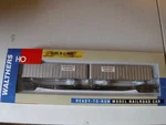 Walthers Flexi-van Flat Car W/ Trailer 932-3929 Western Pacific #1618. Fixed Price $62.00.