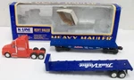 K-line K-669101 Heavy Hauler Tractor Trailer Flatcar Set Ex/box. Fixed Price $10.94.