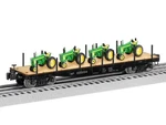Lionel 2426160 Gauge 40' Flat Car Np 200204 With John Deere Tractor Load. Fixed Price $169.99.