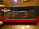 Intermountain Railway Co Milwaukee Modern Boxcar # 22195 Item Number 48504-01. Fixed Price $30.00.