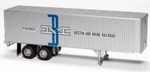 Rapido Ho Scale New 2026 Fruehauf 35' Van Trailer Boston & Maine 403001. Fixed Price $29.37.