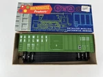 Roundhouse #5055 Scale 1953 Warwick Railway 50' Single Door Box Good. Fixed Price $12.44.
