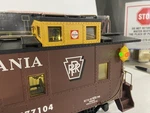 Aristocraft G Scale 42104 Pennsylvania Railroad Prr Cupola Caboose Custom. Fixed Price $199.00.