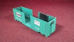 Ho Lionel 0864-900 Box Car Nyc Teal Body/chassis Shell 4/4 Steps. Fixed Price $5.95.