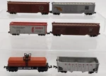 Mrc N Scale Freight Cars #2687,73891,1702,1245,1953,25007 Ex. Fixed Price $23.00.