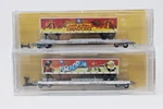Scale Micro Trains 06400150 57' Flat Car W/ Trailer Ringling Bros Circus. Fixed Price $119.89.