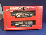 American Flyer 6-48507 Us Army Set Two Flatcar With Four Tanks New!. Fixed Price $52.99.