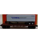 Lionel Conrail W/ Trailer 6-16383 Gauge Intermodal Mercury. Fixed Price $59.95.